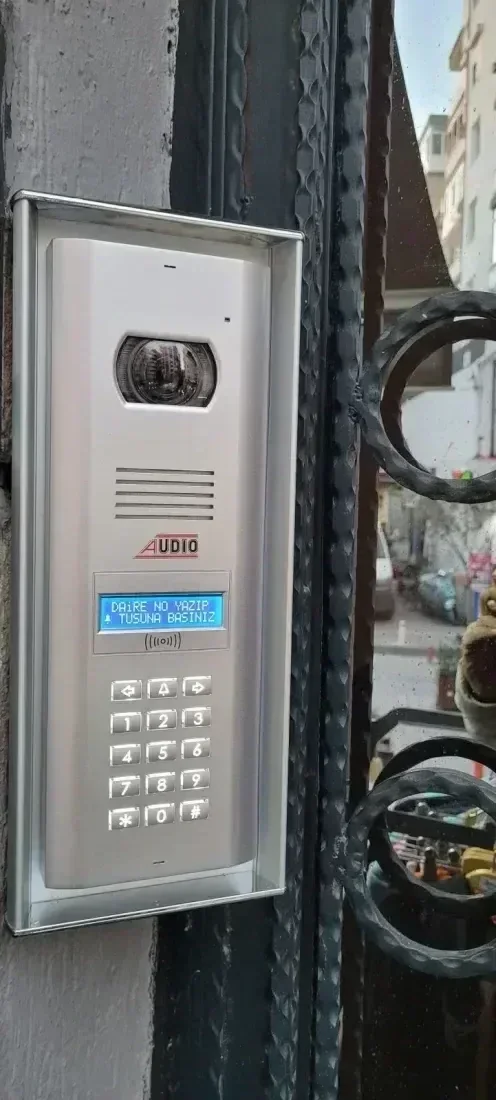 Bornova Apartman Görüntülü Diafon Projesi