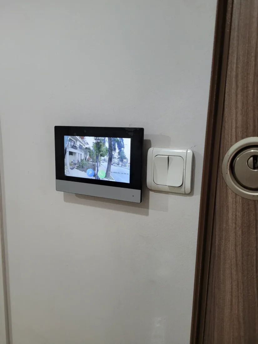 Bornova Müstakil Daire Görüntülü Diafon Projesi