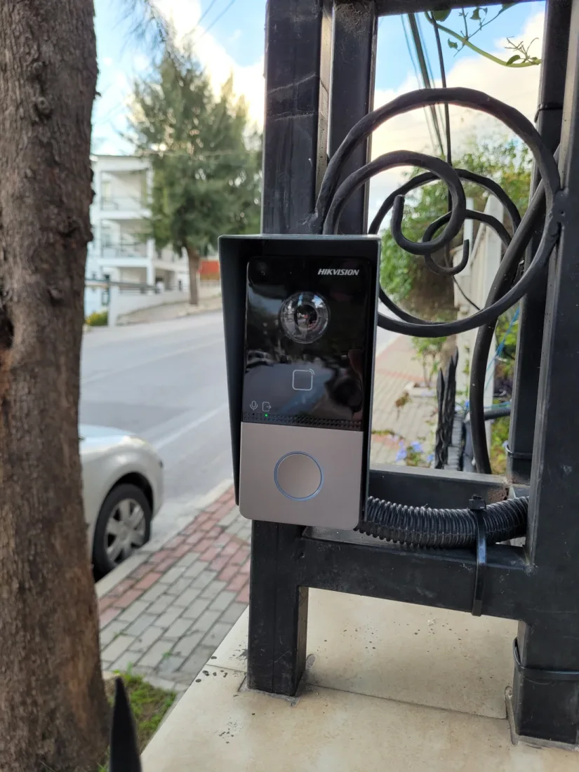 Bornova Müstakil Daire Görüntülü Diafon Projesi