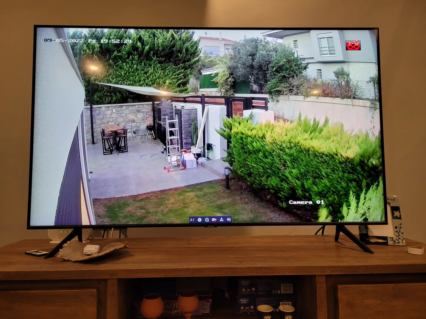Çeşme villa kamera sistemi kurulumu ve güvenlik kamerası montaj uygulaması